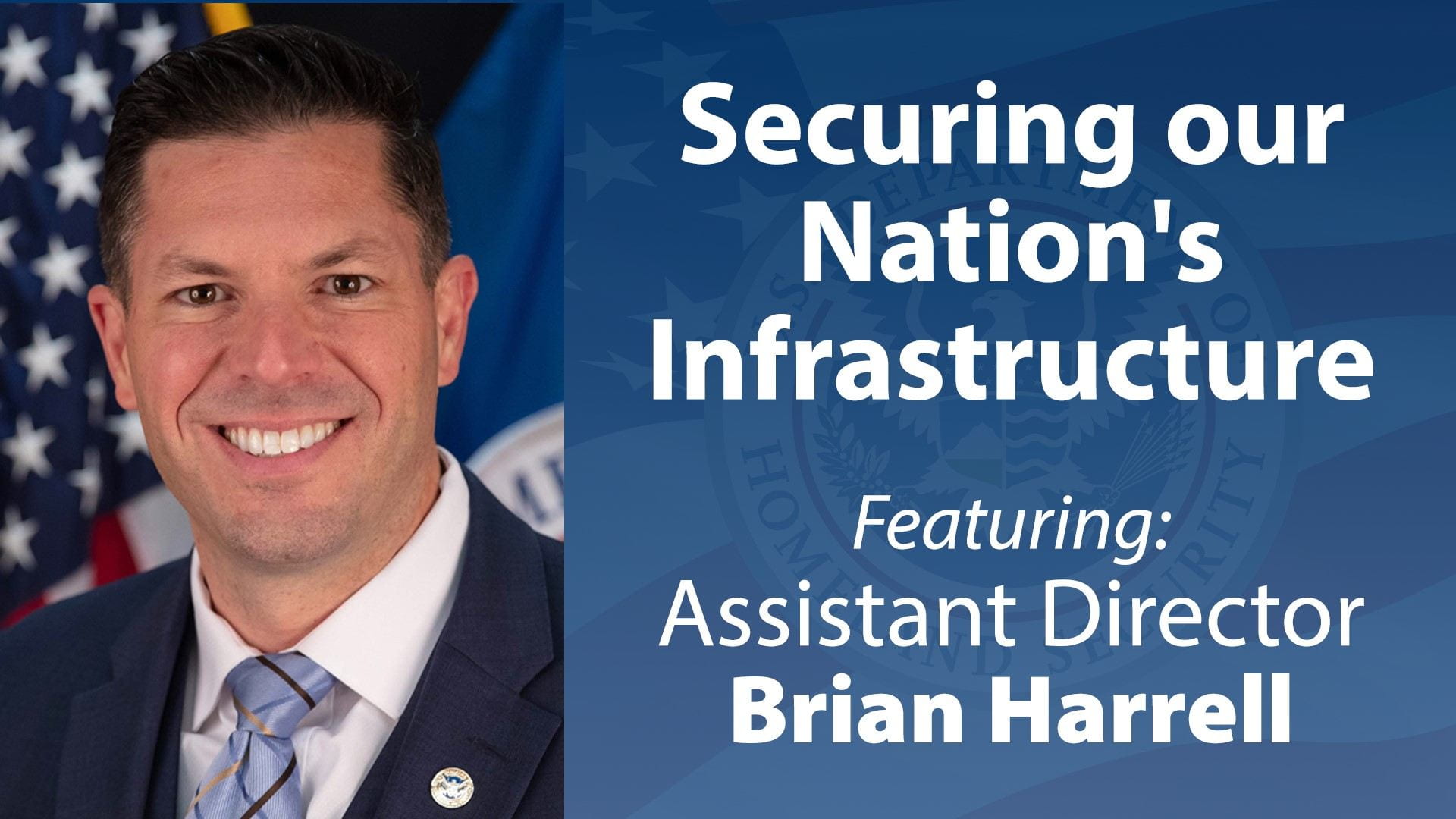 McCrary Institute hosts DHS CISA Assistant Director Brian Harrell on campus August 23