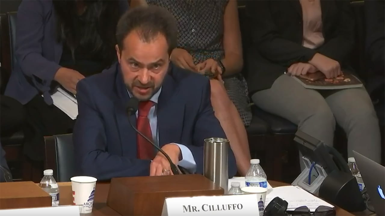 Auburn’s Frank Cilluffo testifies before Senate committee on threats to public transportation
